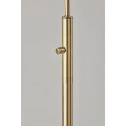 Cove Floor Lamp Antique Brass - Adesso -Adesso GUEST c238d380 cc90 43af 9e16 67ddbea0cdca