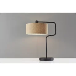 Jacob Table Lamp Antique Bronze - Adesso -Adesso GUEST c4b55804 f2d4 494c bb2a 69840a5fea87