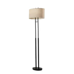 Duet Floor Lamp Antique Bronze - Adesso -Adesso GUEST c7606c74 b5cd 4ab7 babc 178c96c525ea