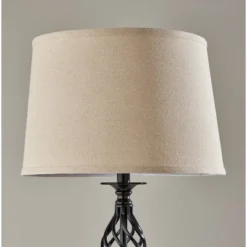 Raymond Floor Lamp Black - Adesso -Adesso GUEST c800e2cc 7572 4d1a 8c26 29877de5c1c3