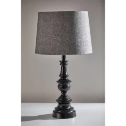 (Set Of 3) Chandler Lamp Set Black - Adesso -Adesso GUEST cb261a11 6888 429a a1bb 12a8242f5ade