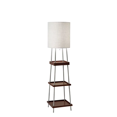 63.25" Wireless Charging Floor Lamp - Adesso 1 63.25" Wireless Charging Floor Lamp - Adesso