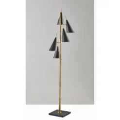 71.5" Owen Tree Lamp Black - Adesso -Adesso GUEST d4c298a9 984a 428d 9a7a fc2af7eb43b1