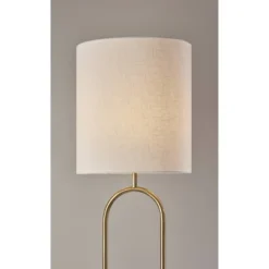 Joey Floor Lamp Antique Brass - Adesso -Adesso GUEST d65e869e bf09 4189 a84d 0c60dec0f708