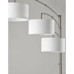 Cabo Arc Lamp Brushed Steel - Adesso -Adesso GUEST d9d14341 59fe 4c94 9d47 1af8aa78a2a7