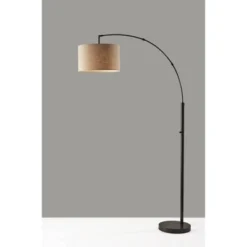 Preston Arc Lamp Dark Bronze - Adesso -Adesso GUEST dc34d43a 003b 40d8 9073 0114220d4fb0