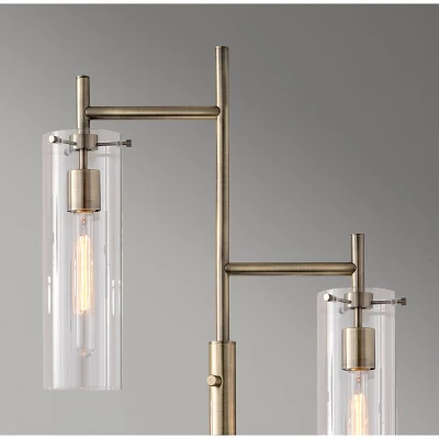 Dalton Floor Lamp (Includes Light Bulb) Brass - Adesso 3 Dalton Floor Lamp (Includes Light Bulb) Brass - Adesso - Image 3