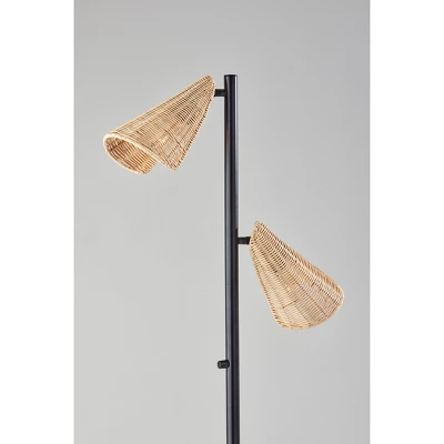 Cove Tree Lamp Black - Adesso 2 Cove Tree Lamp Black - Adesso - Image 2