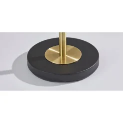 Hazel Floor Lamp Antique Brass - Adesso -Adesso GUEST ec638905 ce6b 43d7 a54a da45ab90c8ef