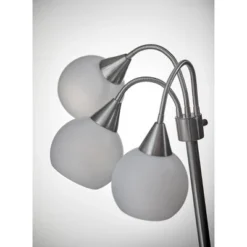 65.5" Phillip 3-Arm Floor Lamp Steel - Adesso -Adesso GUEST ec72741c 0346 4d63 8265 b740e2df2732