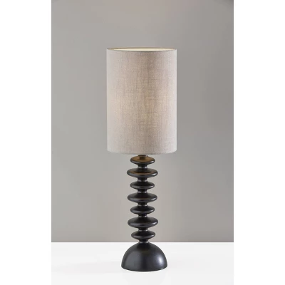 Beatrice Tall Table Lamp Black - Adesso 1 Beatrice Tall Table Lamp Black - Adesso