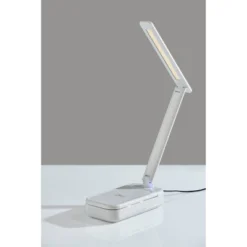 UV-C Sanitizing Table Lamp With Wireless Charging And Smart Switch White (Includes LED Light Bulb) - Adesso -Adesso GUEST f242b6dd 5328 4e04 9ccd cf2a7217070c