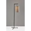 Reggie Floor Lamp Black - Adesso