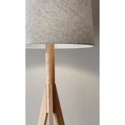 Eden Floor Lamp Natural - Adesso -Adesso GUEST f6c0866f 05de 4d42 9de0 5ad380999cf9