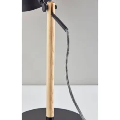 Natural Wood Dylan Desk Lamp Black - Adesso -Adesso GUEST f869c938 1cc6 4239 a52f e868e28ef240