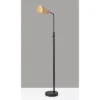 Cove Floor Lamp Black - Adesso