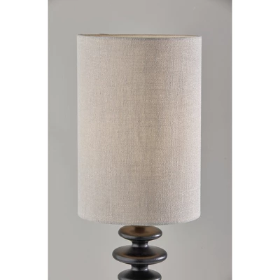 Beatrice Tall Table Lamp Black - Adesso 3 Beatrice Tall Table Lamp Black - Adesso - Image 3